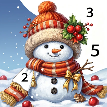 Merry Christmas Color Image