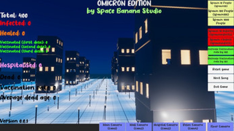 Omicron Simulator 2022 screenshot