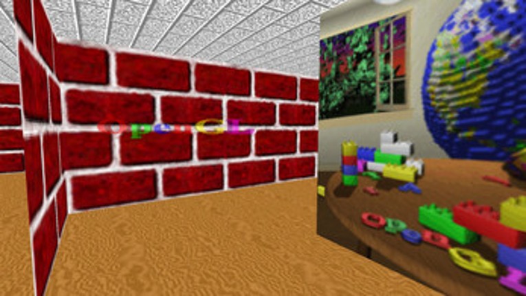 Windows 3D Maze Screensaver Game screenshot