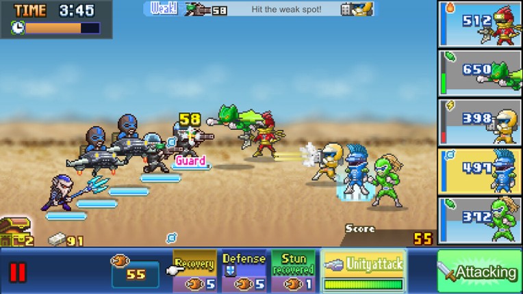 Legends of Heropolis DX screenshot