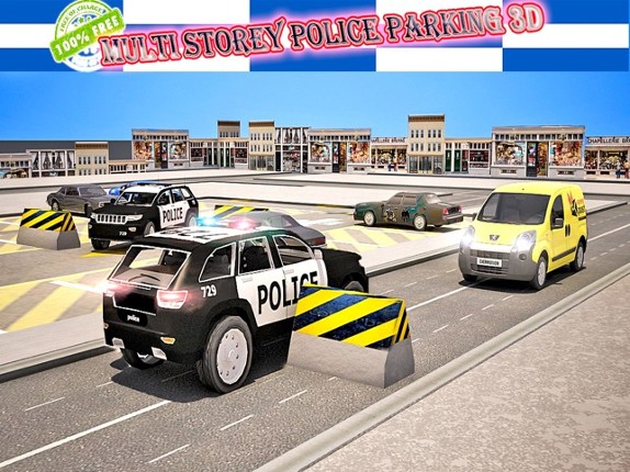 MultiStorey Police Car Parking 2016 - Multi Level Park Plaza Driving Simulator 3D Image