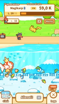 Pokémon: Magikarp Jump screenshot
