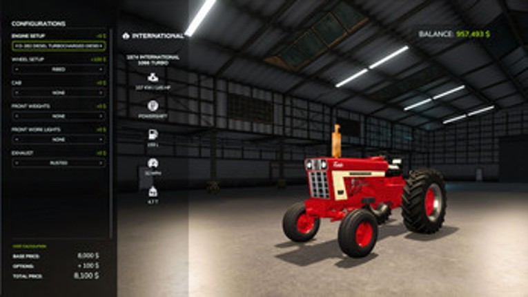 1974 International 1066 screenshot