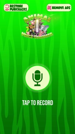 Animal Voice Changer – Super Funny and Scary Sound Modifier &amp; Speech Recorder with Effects screenshot