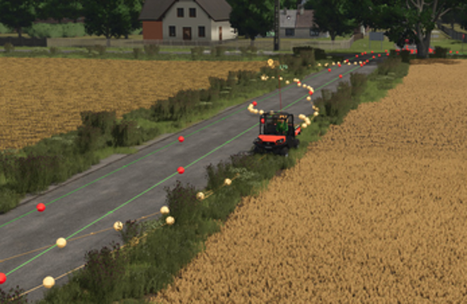 Autodrive route for Dunăreni X4 - FS25 Image