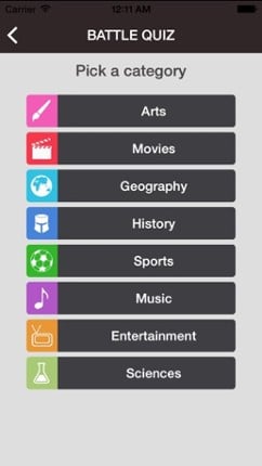 Battle Quiz - Play with your friends, new social game! screenshot