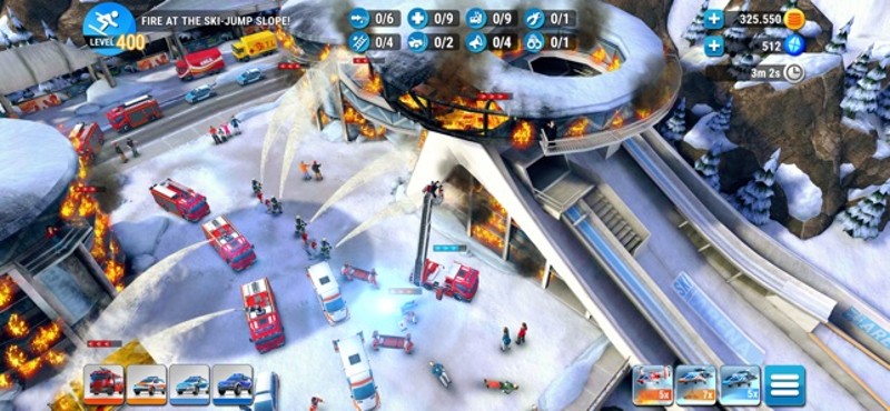 EMERGENCY HQ: firefighter game screenshot
