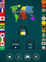 Flag &amp; Emblem &amp; Map Quiz Image