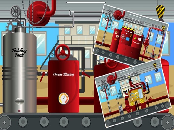 Flavored Milk Factory farm - Milk the cows &amp; process it with amazing flavors in dairy factory Image