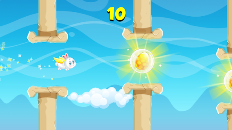 Easter Bunny Fly - Easter Game Image