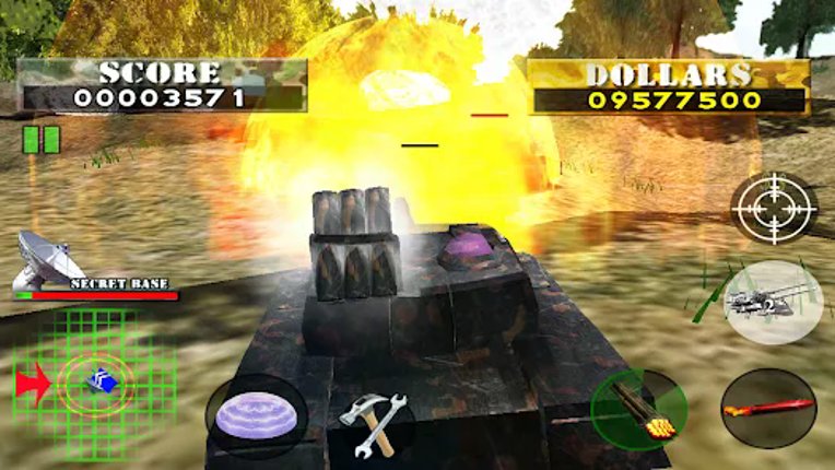 The Tank War Defender screenshot