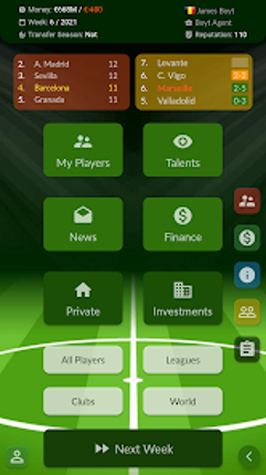 Soccer Agent screenshot