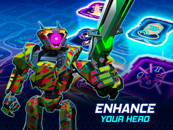 Cyberpunk Hero: Epic Roguelike screenshot