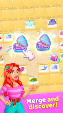 Merge Makeover: makeup games Image
