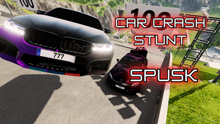 Car Crash Stunt ramp: Spusk 3D Image
