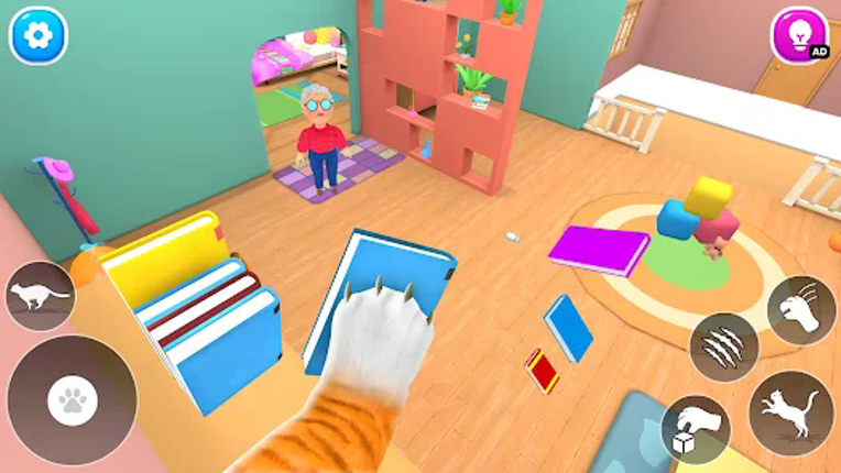 Pet Cat Life Sim: Angry Mom screenshot