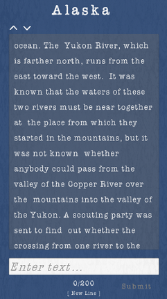GhostWriter - A collaborative, anonymous, creative writing experiment. screenshot