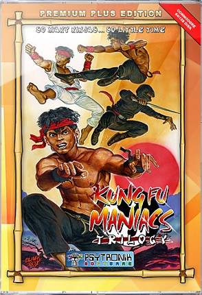Kung Fu Maniacs Trilogy (C64) Image