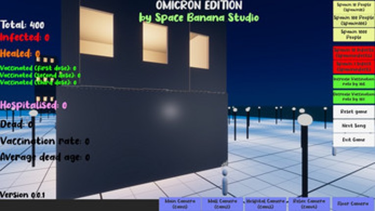 Omicron Simulator 2022 screenshot