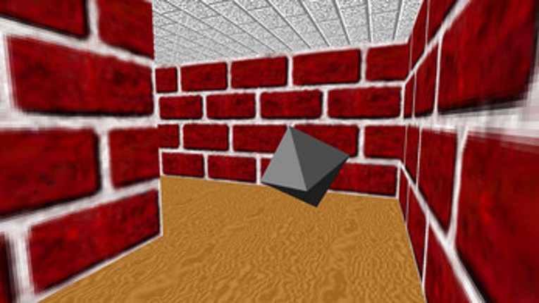 Windows 3D Maze Screensaver Game screenshot