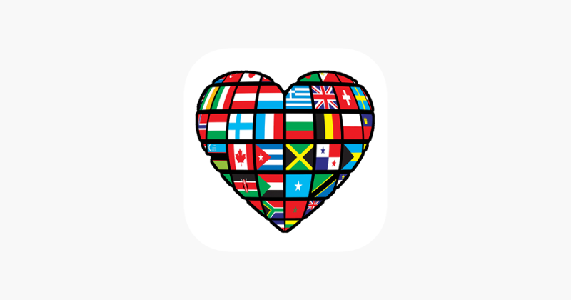 Geography Quiz Game and Flags Image