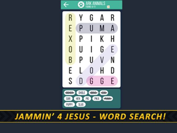Jammin' 4 Jesus - Word Search screenshot