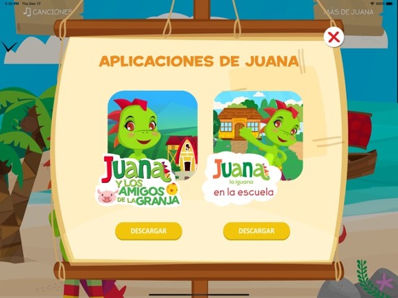 Play &amp; Learn Spanish - Beach screenshot