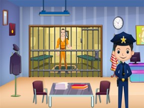 Pretend Police station Game Image