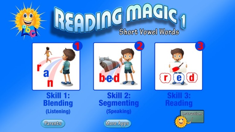 READING MAGIC-Learning to Read Through Advanced Phonics Games screenshot