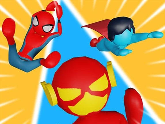 Superhero Race Online Game Cover