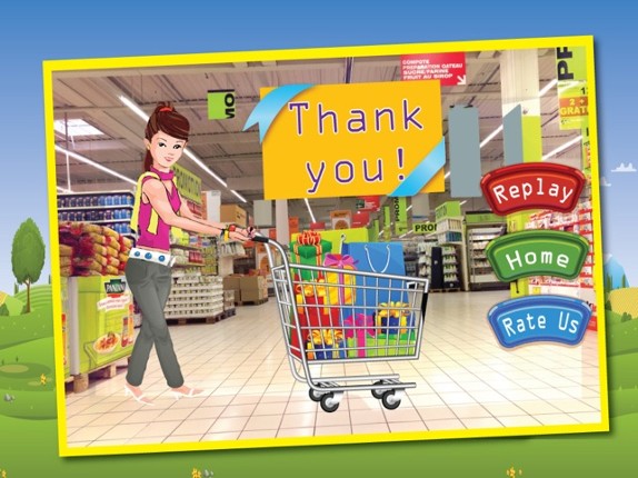 Supermarket boy food shopping - A crazy market cleanup & grocery shop game screenshot