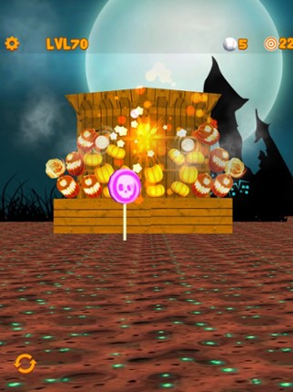 Swipe &amp; Knockdown Pumpkins 2 screenshot