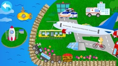 Transports for Kids - FREE Game Image