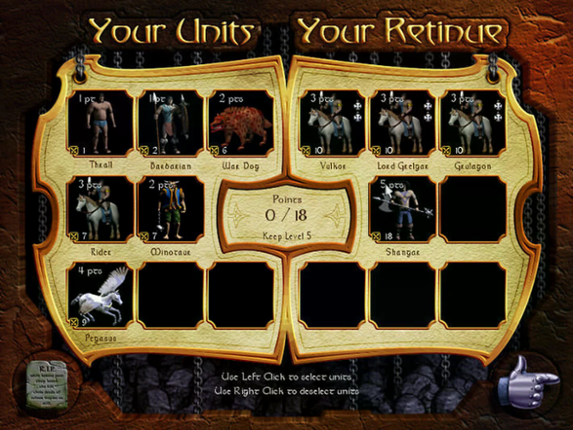 Warlords Battlecry II screenshot