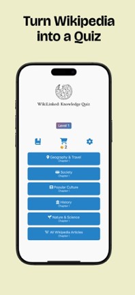 WikiLinked: Knowledge Quiz Image