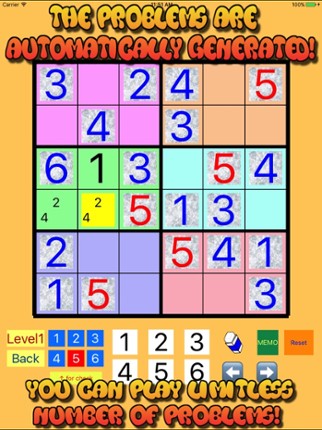 6x6 &amp; 7x7 &amp; 8x8 SUDOKU from Easy to Difficult screenshot