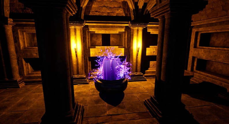 A Game About Clicking Crystals screenshot