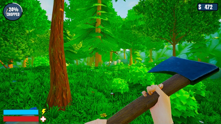 A Game About Cutting A Tree screenshot