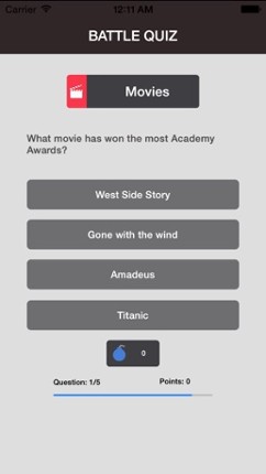 Battle Quiz - Play with your friends, new social game! screenshot