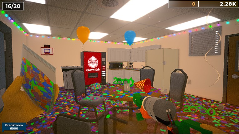 Confettied screenshot