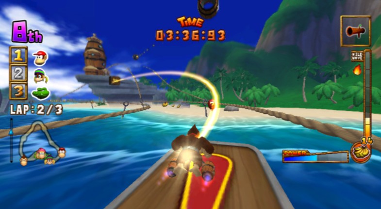 Donkey Kong Barrel Blast screenshot