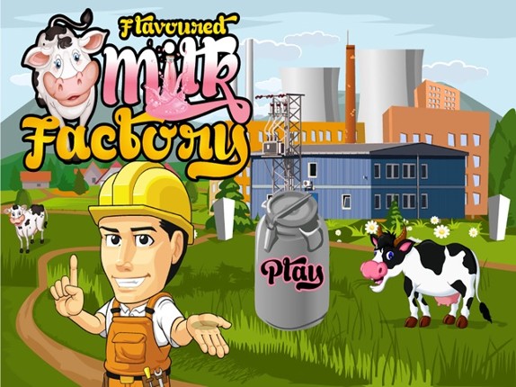 Flavored Milk Factory farm - Milk the cows & process it with amazing flavors in dairy factory screenshot