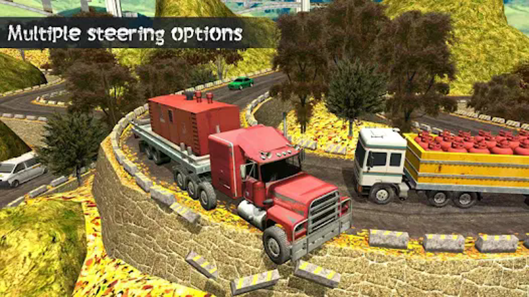 Truck Driving Uphill Simulator screenshot