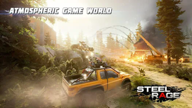 Steel Rage: Mech Cars PvP War Image