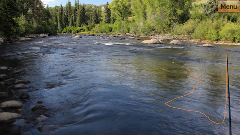 Fly Fishing Simulator HD screenshot