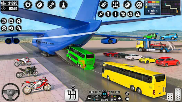 Car Transporter Truck Games 3D screenshot