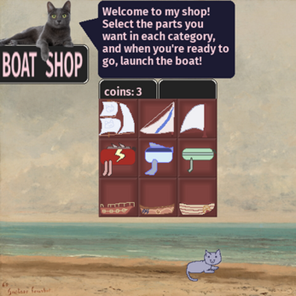 Darling Kittie Across the Sea Image