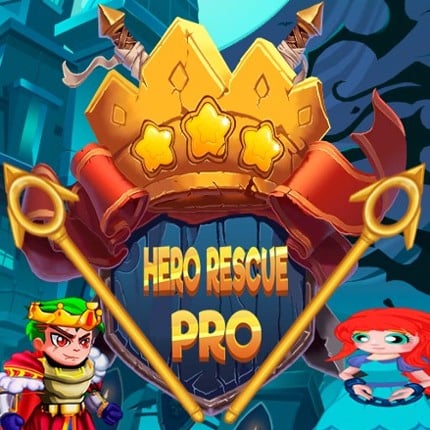 Hero Rescue PRO - Pin Pull - Save Princess Game Cover