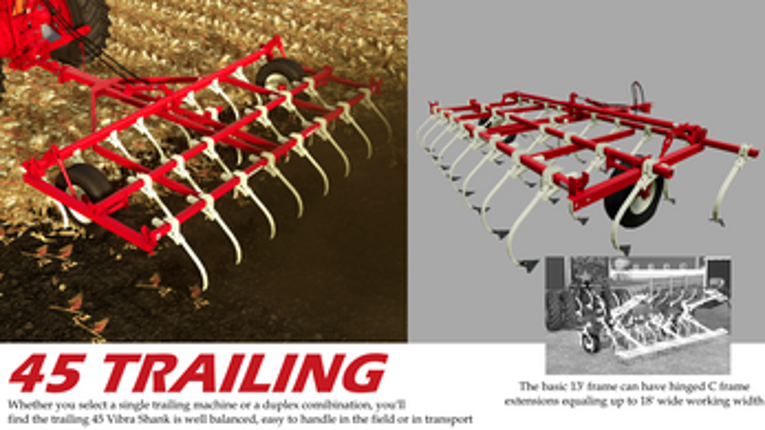 International 45 Vibra Shank Cultivator Image