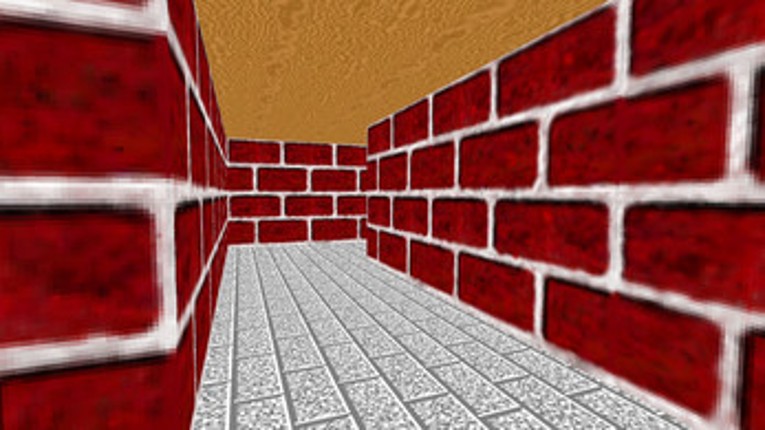 Windows 3D Maze Screensaver Game Image